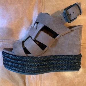 Allsaints Marzee platform sandals Size 39 (us 8)